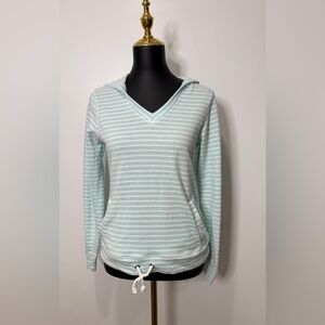 Women’s Mint Striped Hoodie